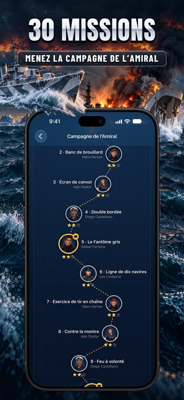 Capture App Store de Torpedo : 30 missions